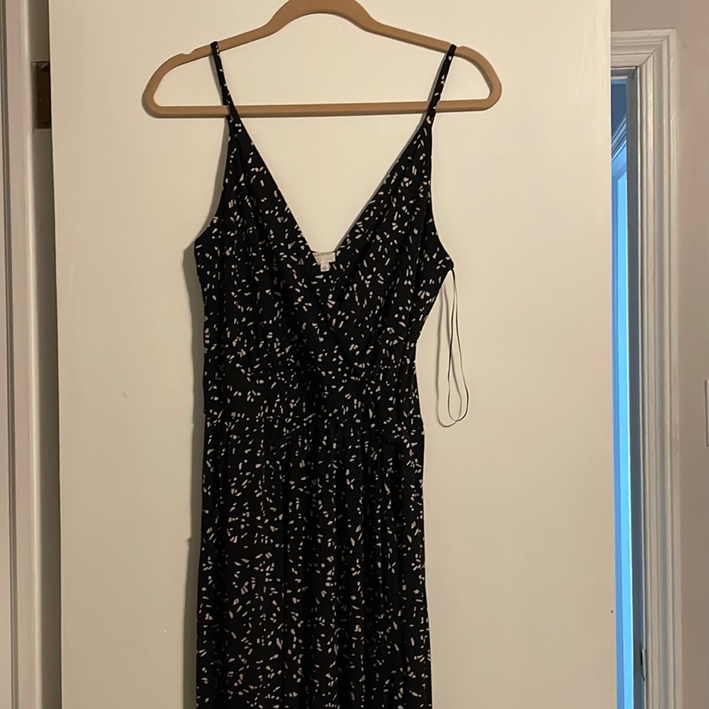 Black and Tan spotted jumpsuit